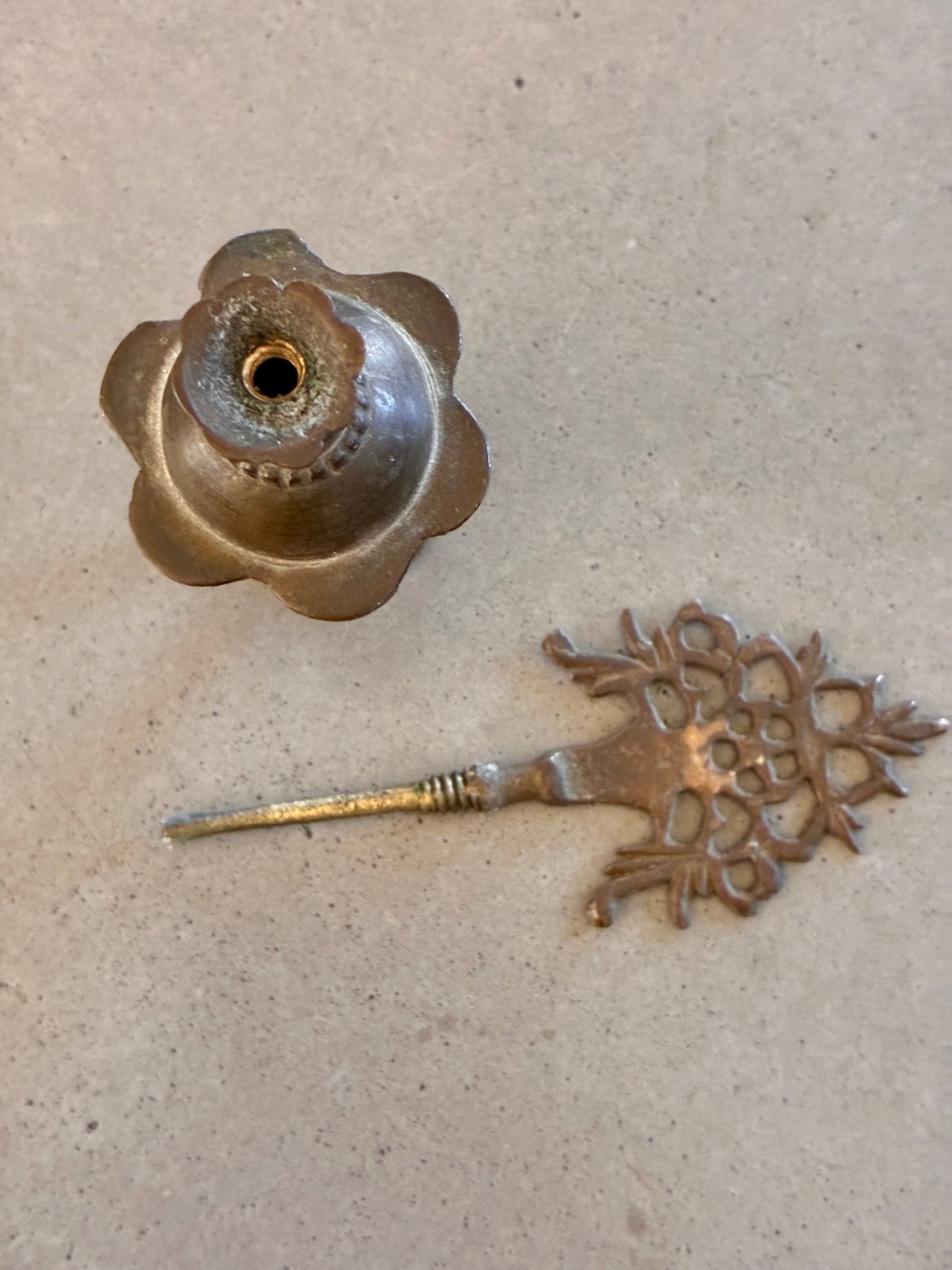 Brass Surman Dani/Sindhoor Applicator from Malaysia