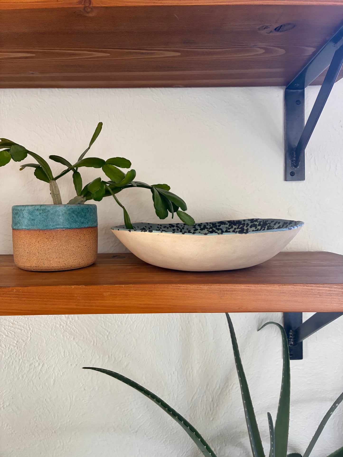 Moonscape Bowl in Tiffany Blue