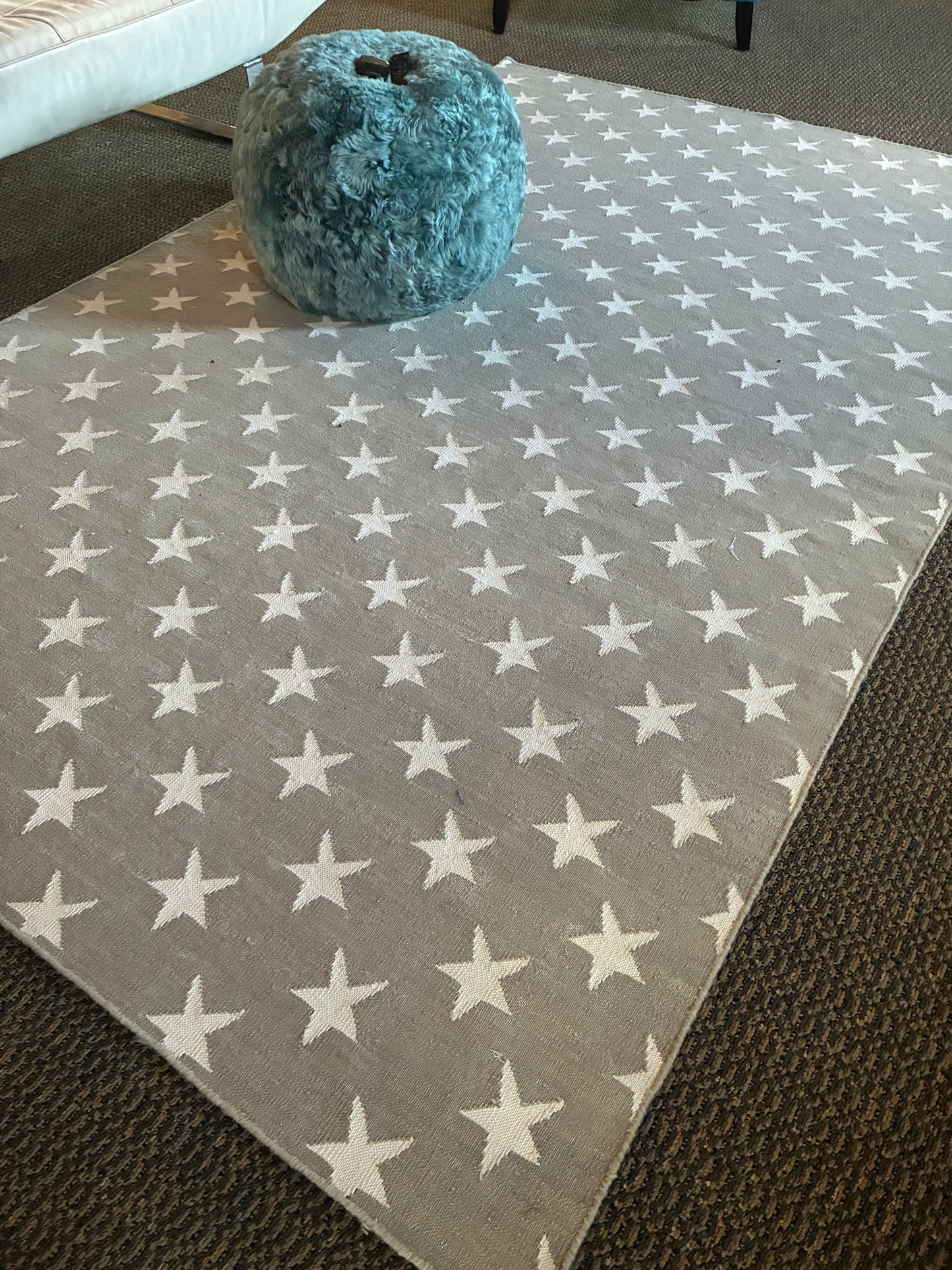 RH Home Liberty Stars Rug in Dove