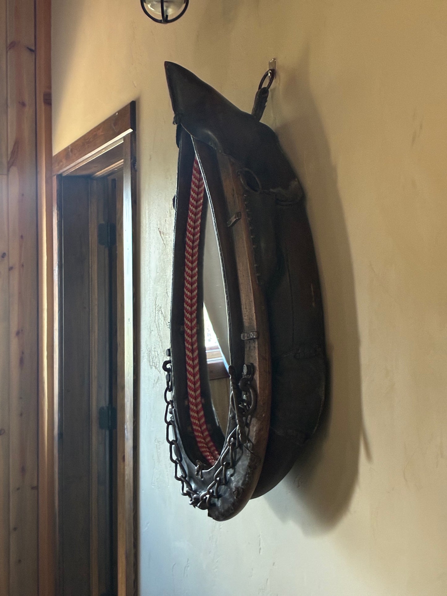 Antique Mule Collar Mirror