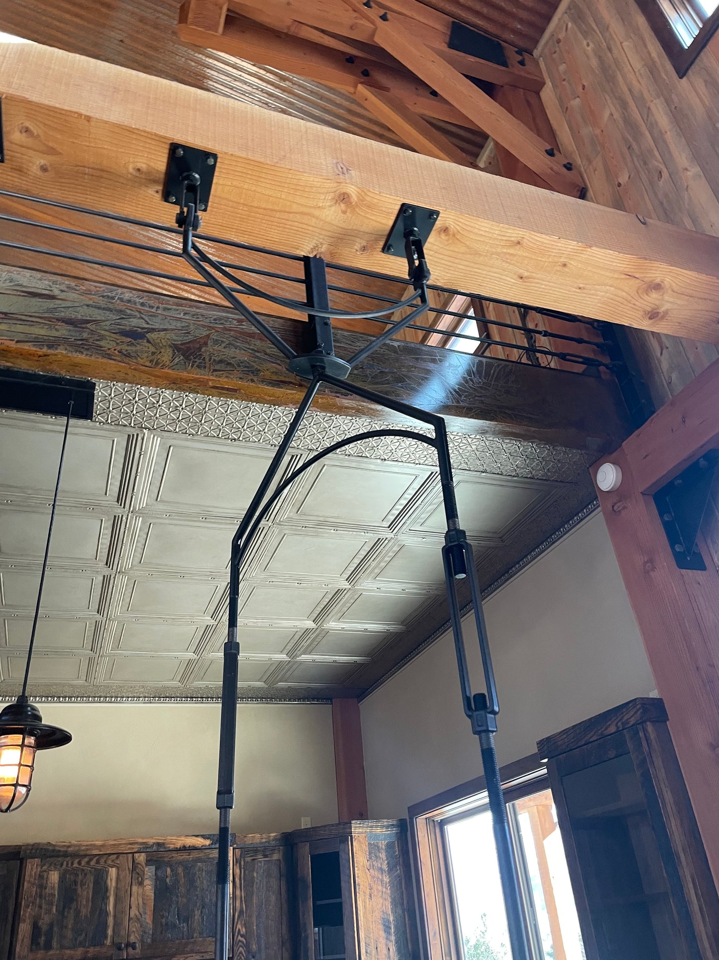 Custom Swing Ski Chairs/Bar Stools