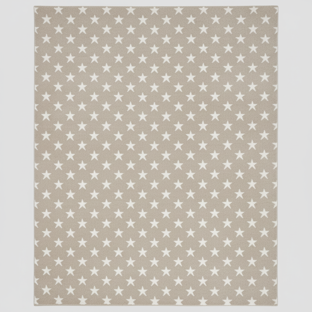 RH Home Liberty Stars Rug in Dove