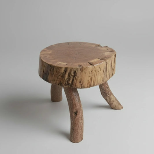 Live-edge Walnut Side Table