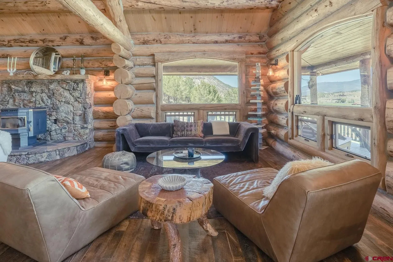 Live-edge Walnut Side Table